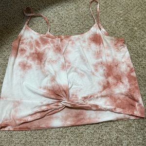 Tie dye tank top